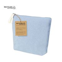 BEAUTY CASE IN COTONE RICICLATO TINTA UNITA BELIX